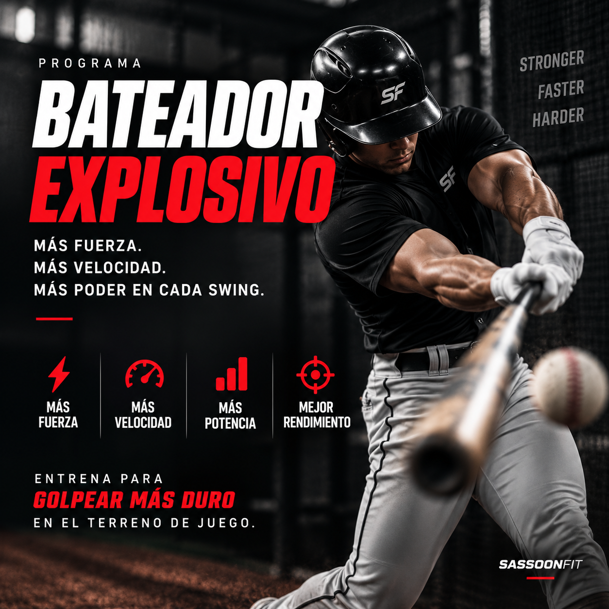 Portada del programa Bateador Explosivo